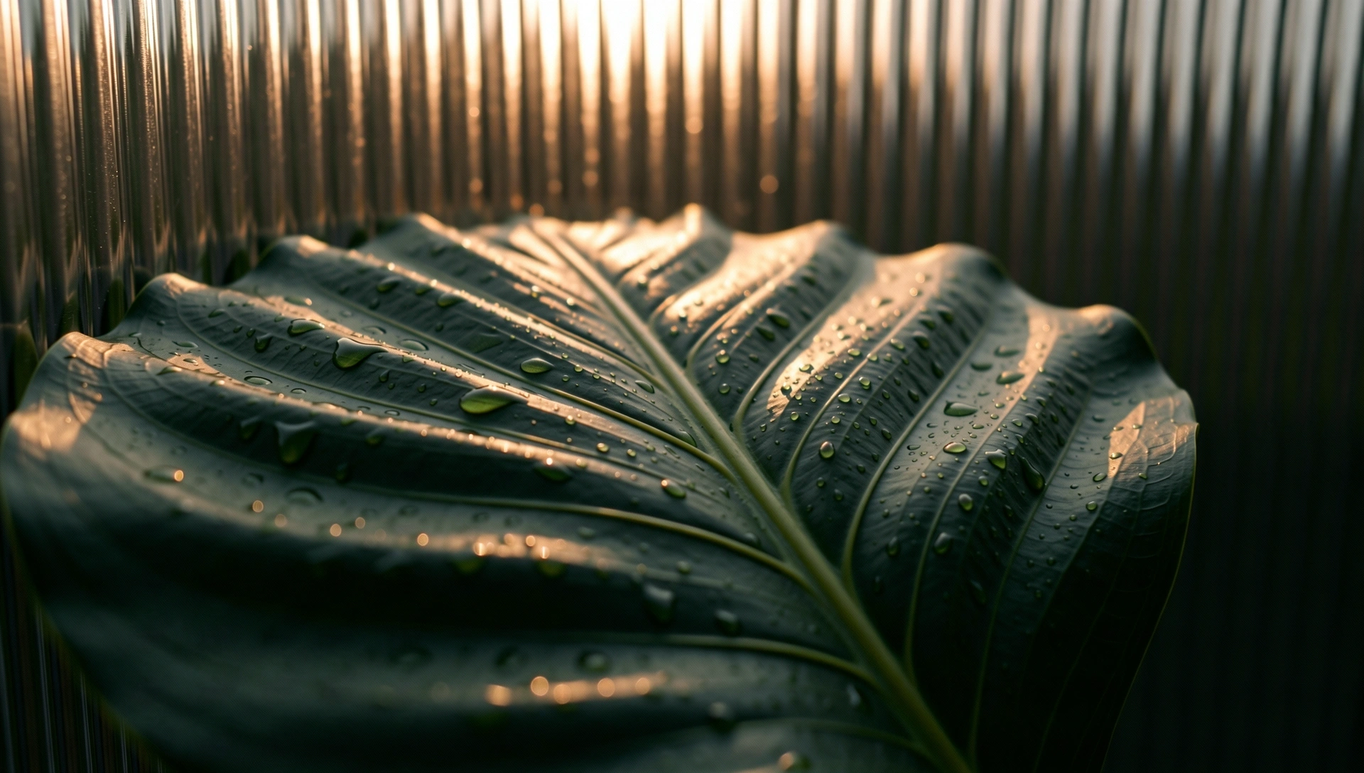 Botanical sanctuary morning light
